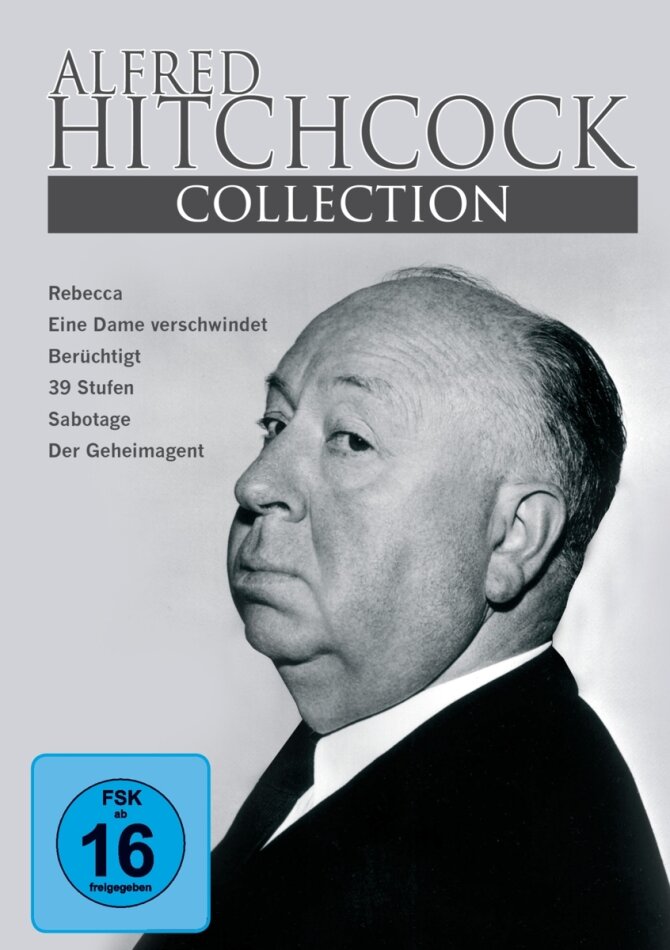 Alfred Hitchcock Collection 3 DVDs
