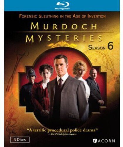Murdoch Mysteries - Season 6 3 Blu-rays