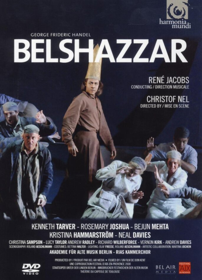 Akademie für Alte Musik Berlin Akamus, René Jacobs, … - Händel - Belshazzar Harmonia Mundi, 2 DVDs