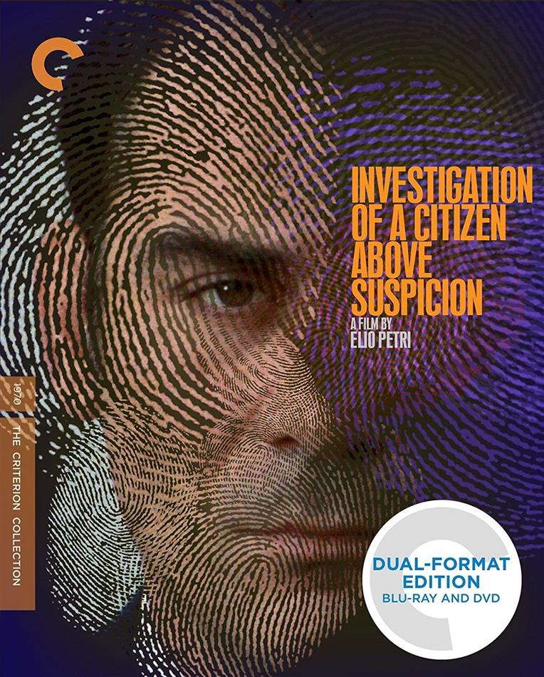 Investigation of a Citizen Above Suspicion (1970) Criterion Collection, Blu-ray + DVD