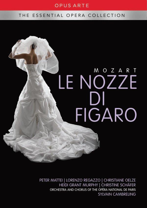 Orchestra of the Opera National de Paris, Sylvain Cambreling & Lorenzo Regazzo - Mozart - Le nozze di Figaro Essential Opera Collection, Opus Arte, 2 DVD