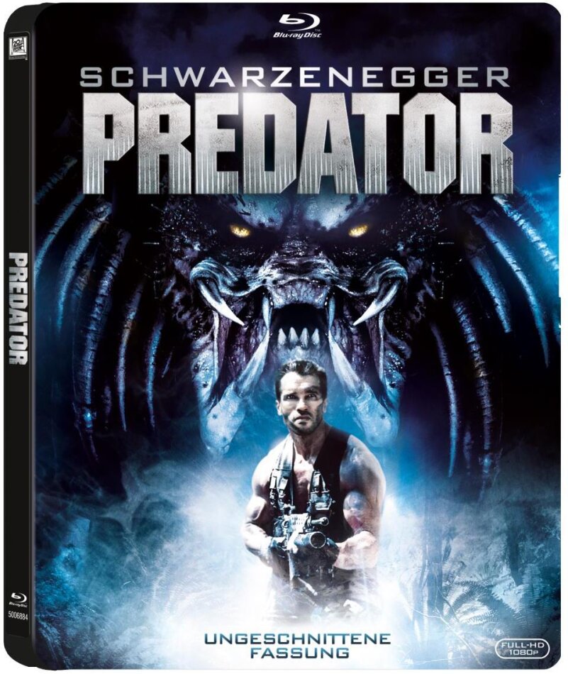 Predator (1987) Édition Limitée, Steelbook, Uncut