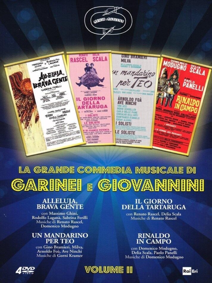 La grande commedia musicale di Garinei e Giovannini - Vol. 2 3 DVD