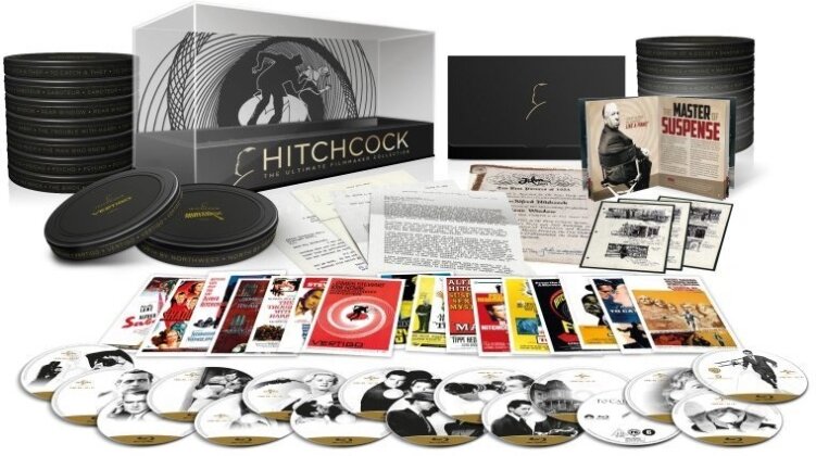 Alfred Hitchcock - The Complete Collection 16 Blu-ray