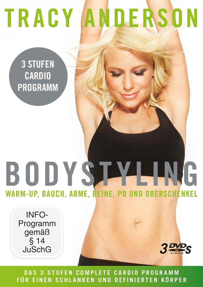 Tracy Anderson - Bodystyling - Sammelbox Stufe 1 - 3 3 DVDs