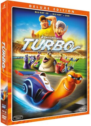 Turbo (2013) (Blu-ray 3D + Blu-ray + DVD)
