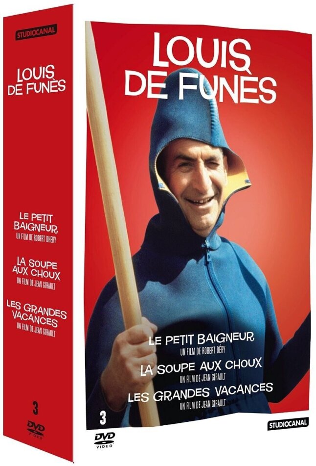 Louis de Funès - La soupe aux choux / Le petit baigneur / Les grandes vacances (1967) 3 DVDs