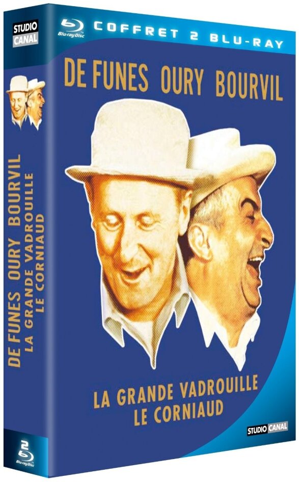 De Funès - Oury - Bourvil - Le corniaud / La grande vadrouille 2 Blu-ray