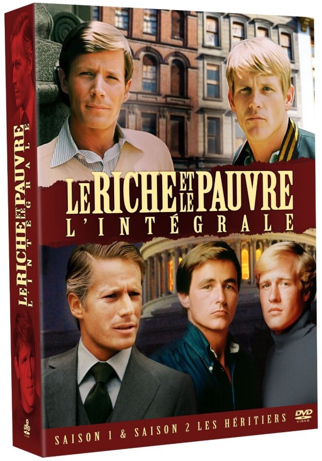 Le riche et le pauvre - L'intégrale - Saison 1 et Saison 2 Limited Edition, 9 DVDs