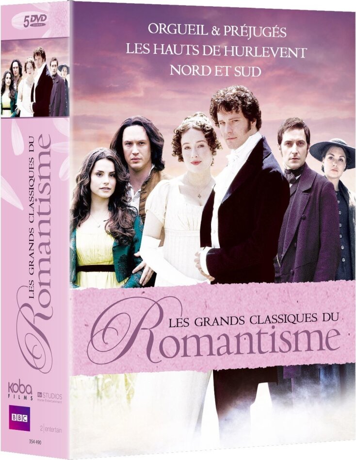Les grands classiques du romantisme Box, 5 DVDs