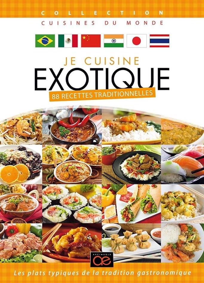 Je cuisine exotique - 88 recettes traditionnelles Collection Cuisines Du Monde, 6 DVD