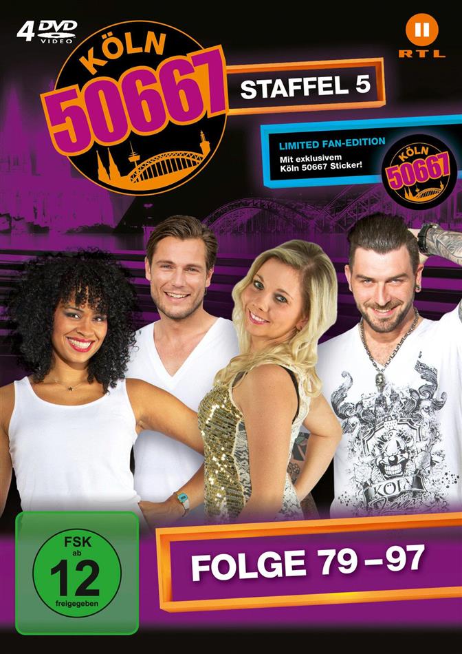 Köln 50667 - Staffel 5 Fan Edition, Limited Edition, 4 DVDs