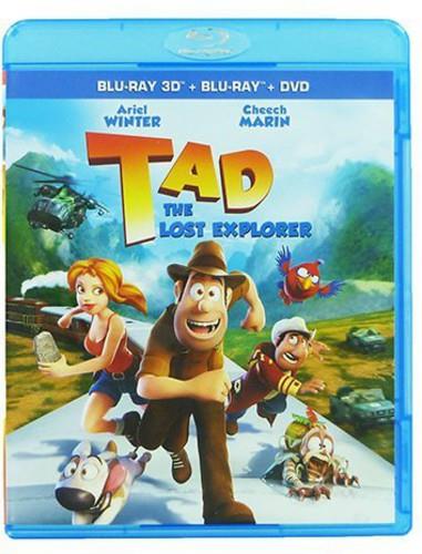 Tad: The Lost Explorer - Las aventuras de Tadeo Jones (2012) Blu-ray 3D (+2D) + Blu-ray + DVD