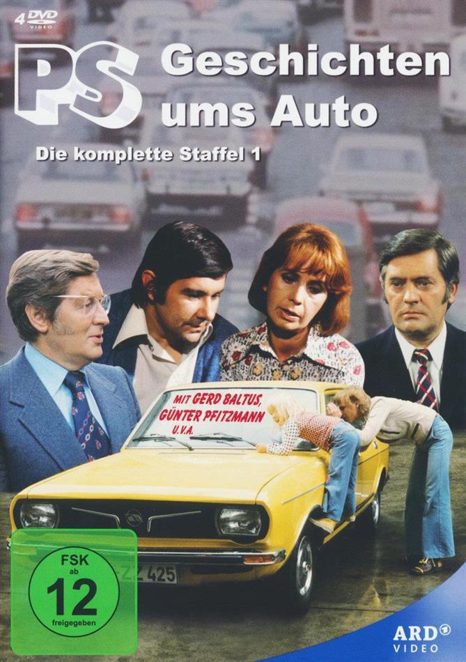 PS - Geschichten ums Auto - Staffel 1 Neuauflage, 4 DVDs