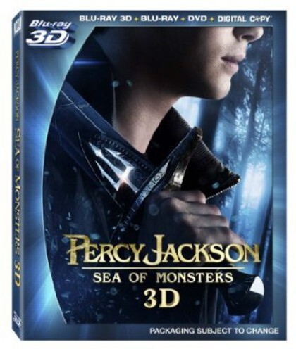 Percy Jackson 2 - Sea of Monsters (2013) Blu-ray 3D (+2D) + Blu-ray + DVD