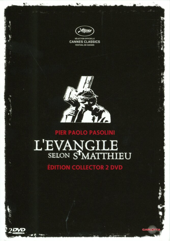 L'Evangile selon St Matthieu (1964) n/b, Édition Collector, 2 DVD