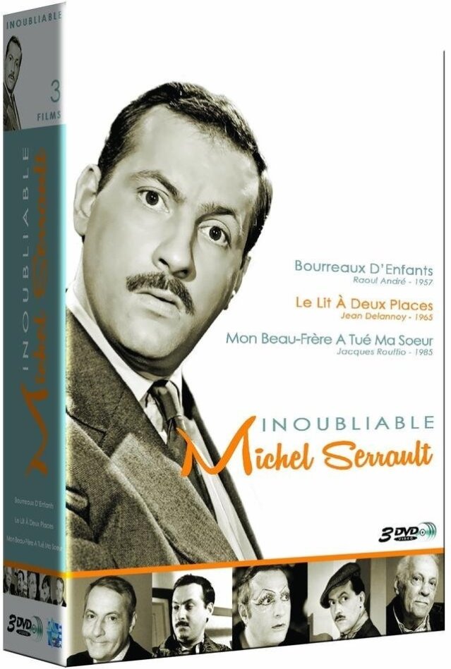 Michel Serrault - Inoubliable Box, 3 DVDs