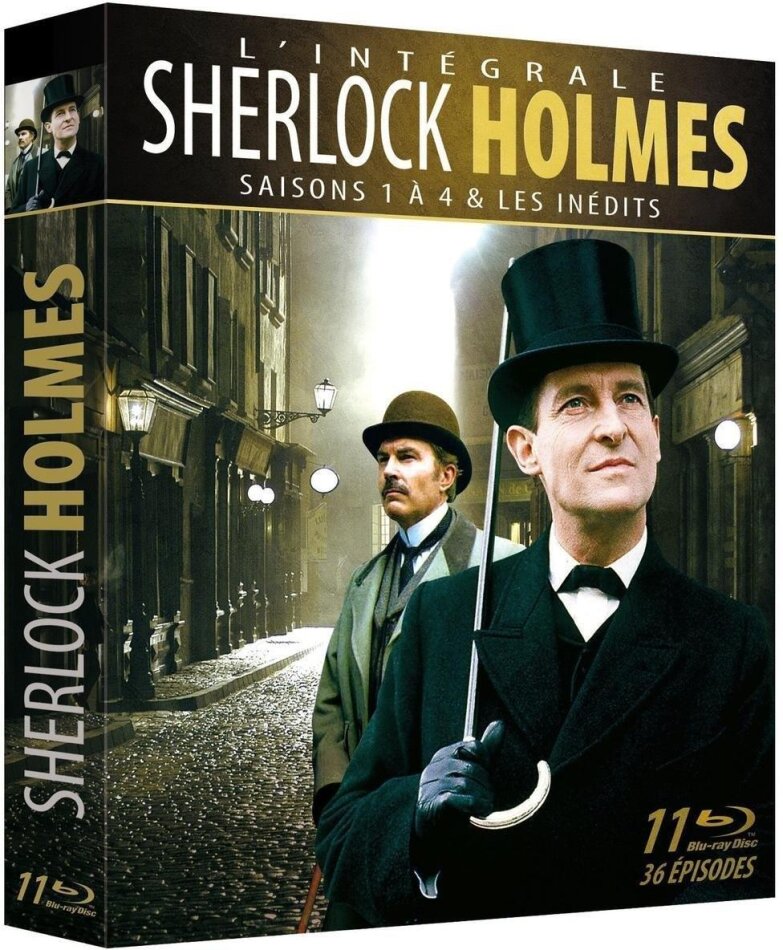 Sherlock Holmes - Saisons 1 - 4 Box, 10 Blu-rays