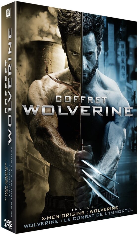 Coffret Wolverine - X-Men Origins: Wolverine / Wolverine - Le combat de l'immortel 2 DVDs