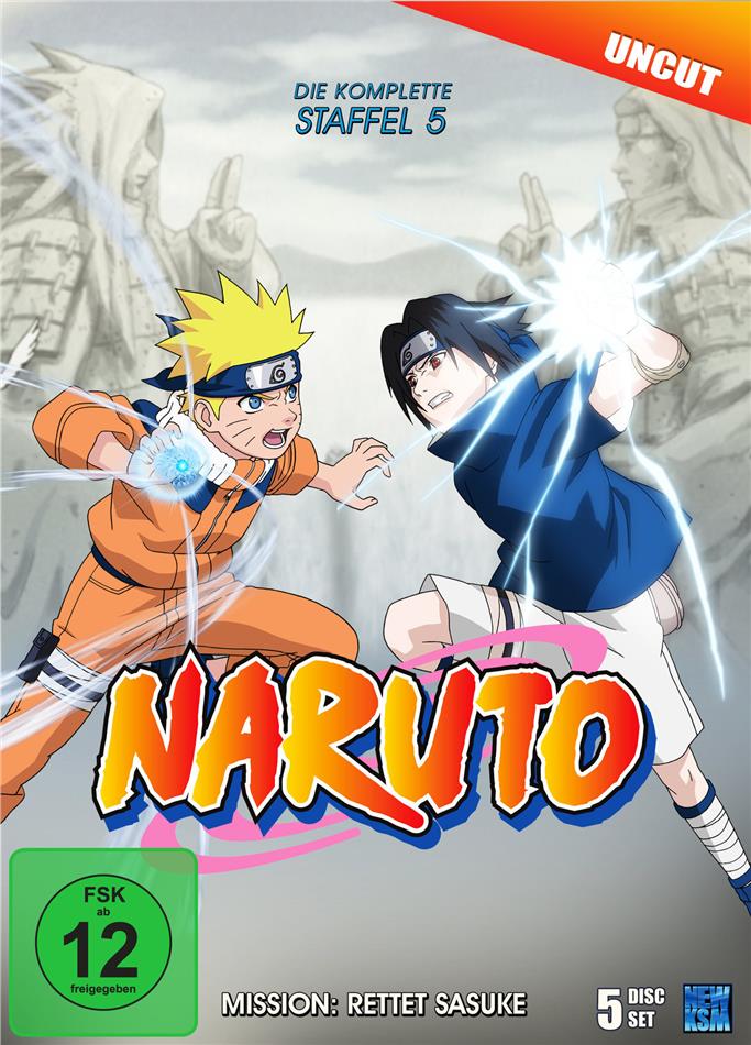 Naruto - Staffel 5 5 DVDs