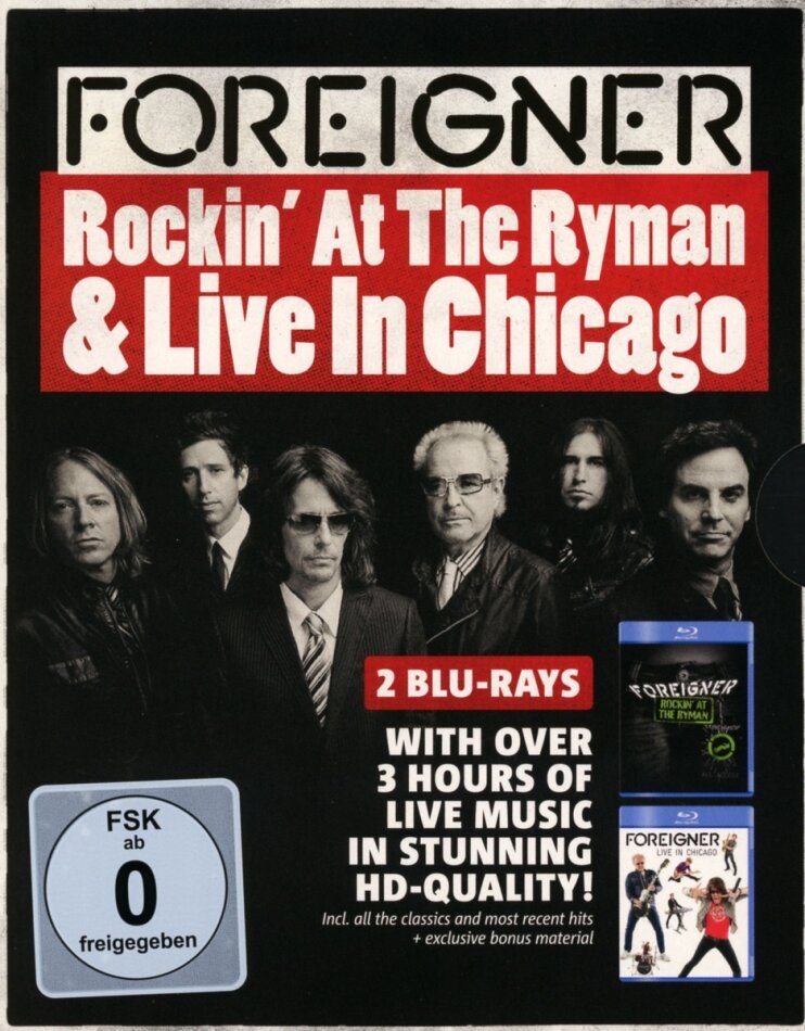 Foreigner - Rockin' at the Ryman / Live in Chicago 2 Blu-ray