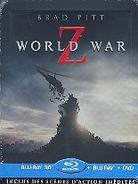 World War Z (2013) Limited Edition, Steelbook, Blu-ray 3D + Blu-ray + DVD