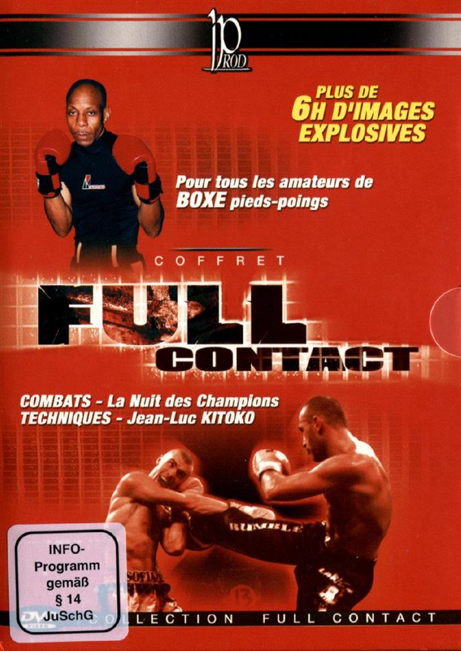 Full Contact Box 4 DVDs