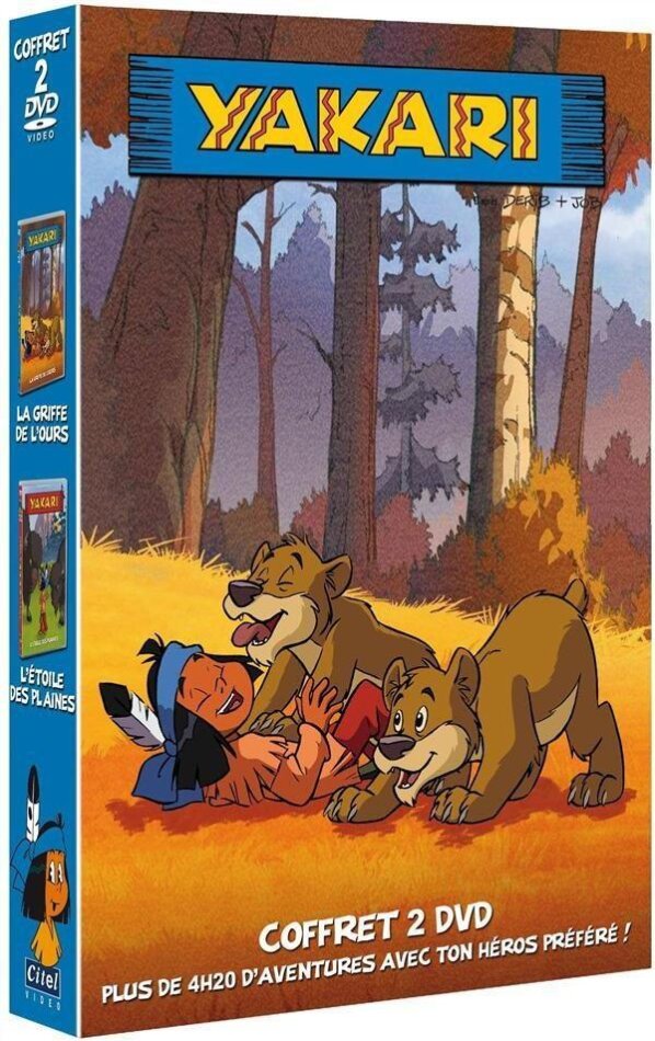 Yakari - La griffe de l'ours / L'étoile des plaines 2 DVD
