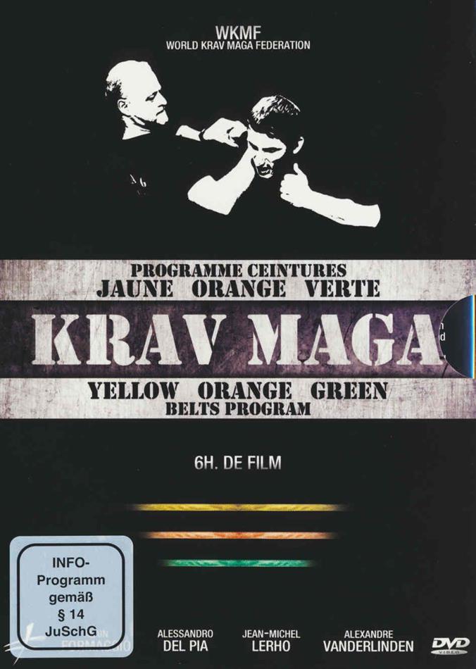 Krav Maga - Programme ceintures jaune, orange & verte 3 DVD
