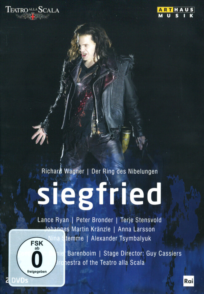 Orchestra of the Teatro alla Scala, Daniel Barenboim & Lance Ryan - Wagner - Siegfried Arthaus Musik, 2 DVD