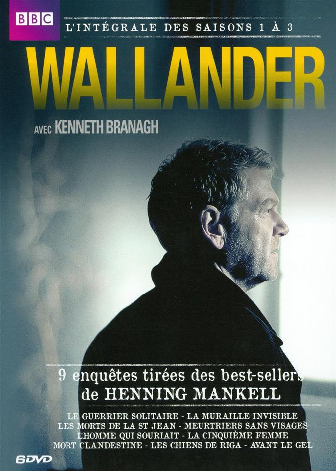 Wallander - Intégrale Saisons 1 à 3 6 DVD