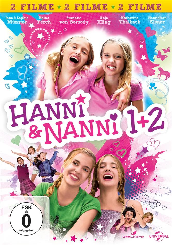 Hanni & Nanni 1 + 2 2 DVD