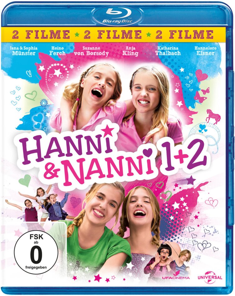 Hanni & Nanni 1 + 2 2 Blu-ray