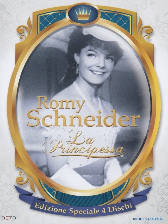Romy Schneider - La Principessa Versione Rimasterizzata, Edizione Speciale, 4 DVD