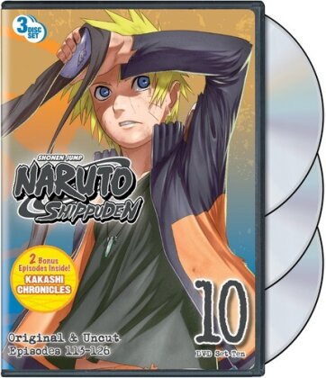 Naruto Shippuden - Set 10 (Uncut, 3 DVDs)