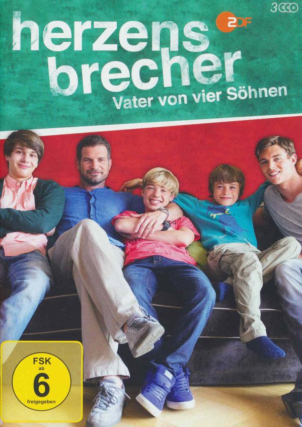 Herzensbrecher - Vater von vier Söhnen - Staffel 1 3 DVDs