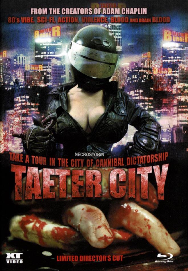 Taeter City Cover A, Edizione Limitata, Mediabook, Uncut, Blu-ray + DVD