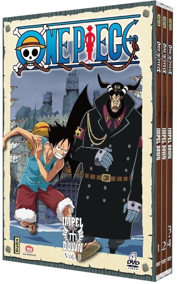 One Piece - Impel Down - Vol. 1 4 DVD