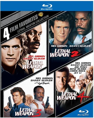 Lethal Weapon 1-4 - 4 Film Favorites 4 Blu-ray