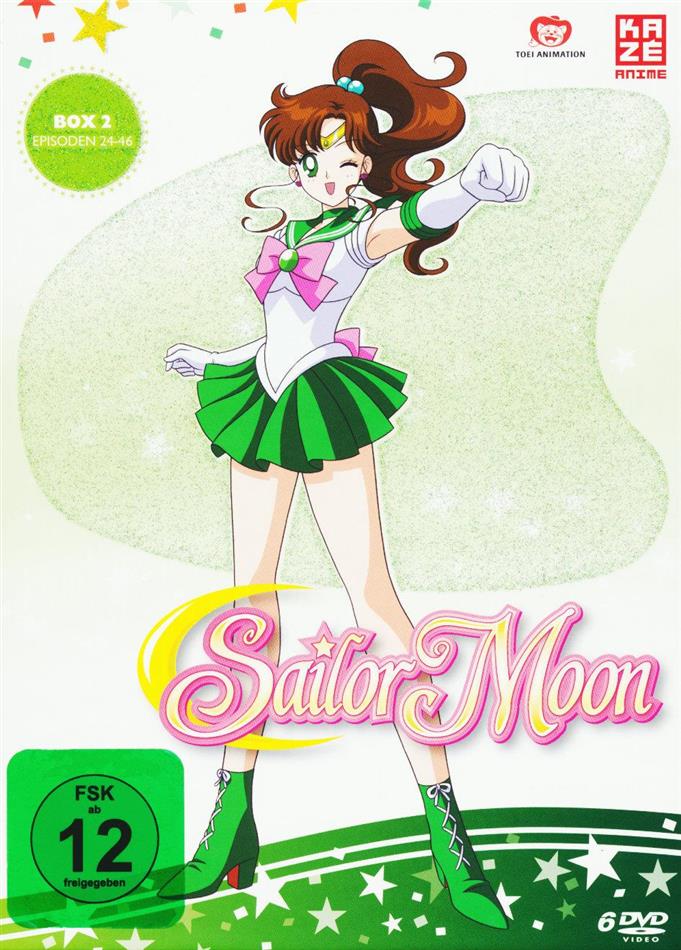 Sailor Moon - Box 2 - Staffel 1.2 6 DVDs