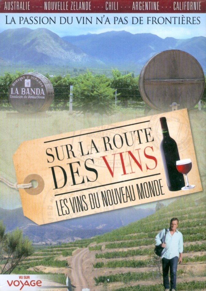 Sur la route des vins - Les vins du nouveau monde 5 DVD