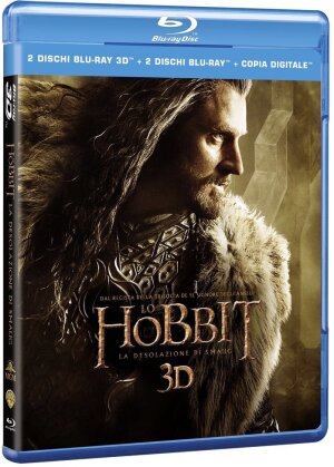 Lo Hobbit 2 - La desolazione di Smaug (2013) (2 Blu-ray 3D + 2 Blu-rays)