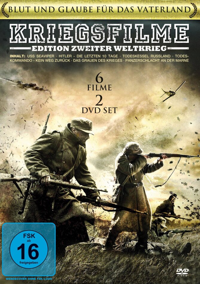 Kriegsfilme Edition - Zweiter Weltkrieg 2 DVD