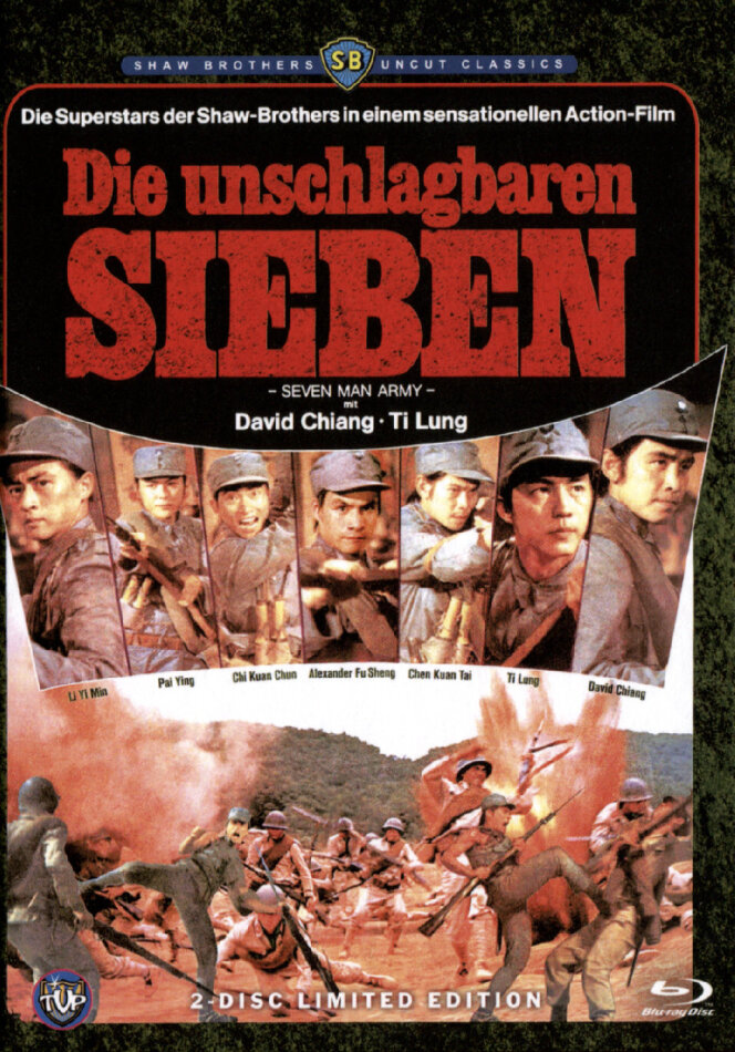 Die unschlagbaren Sieben (1976) Limited Edition, Uncut, Blu-ray + DVD