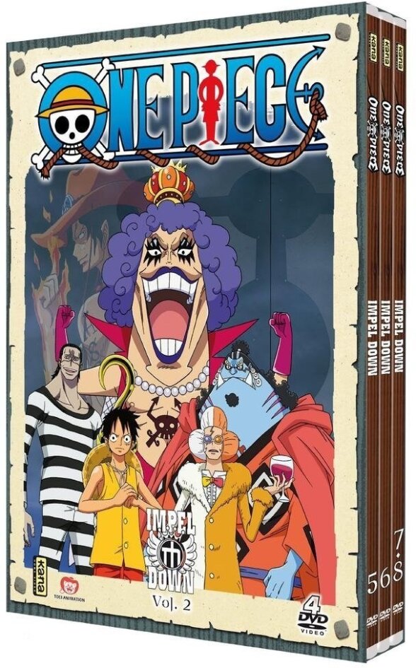 One Piece - Impel Down - Vol. 2 4 DVD