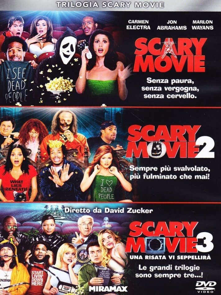 Scary Movie 1-3 - Trilogia 3 DVD