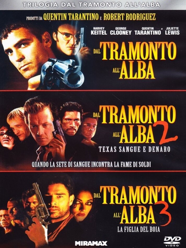 Dal tramonto all'alba - Trilogia 3 DVD