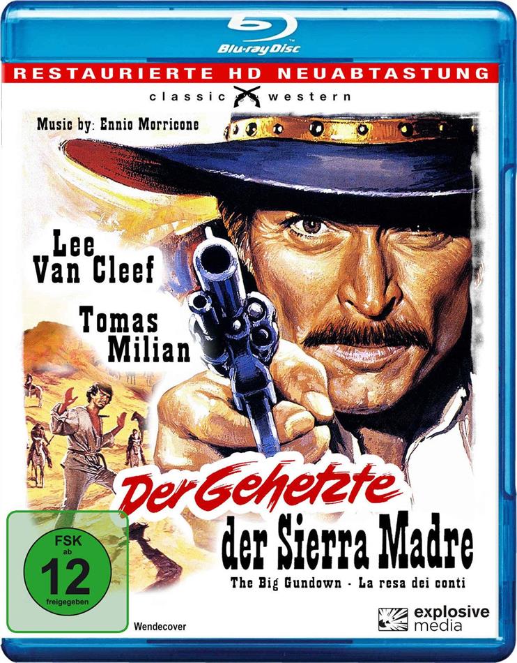 Der gehetzte der Sierra Madre (1966) Classic Western, 2 Blu-ray