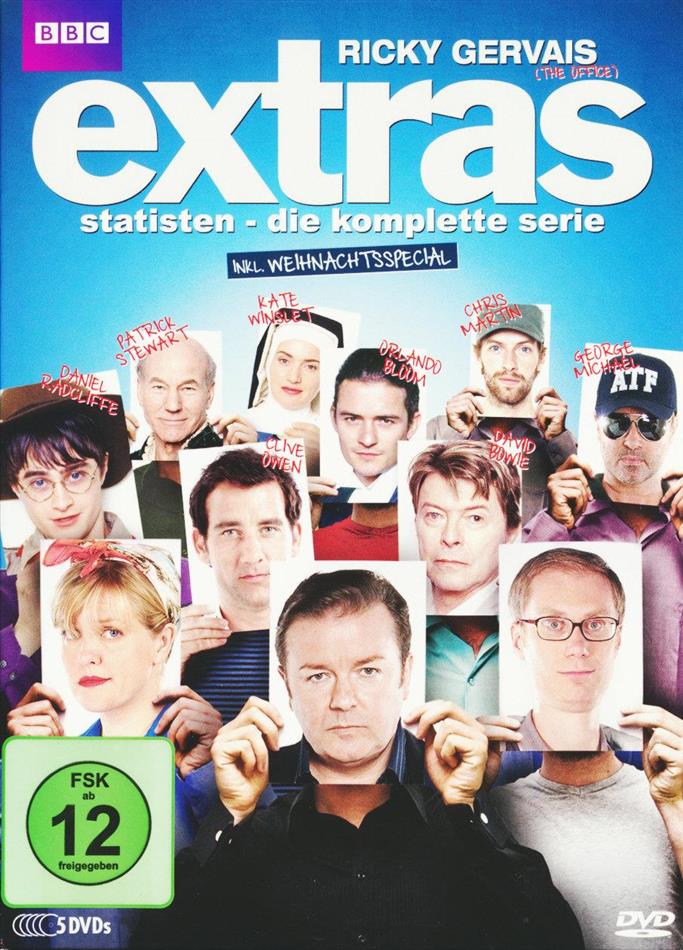 Extras - Die komplette Serie inkl. Weihnachtsspecial 5 DVD