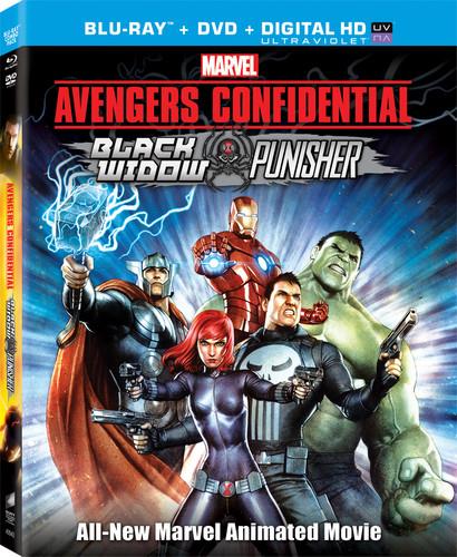 Marvel Avengers Confidential - Black Widow & Punisher Blu-ray + DVD